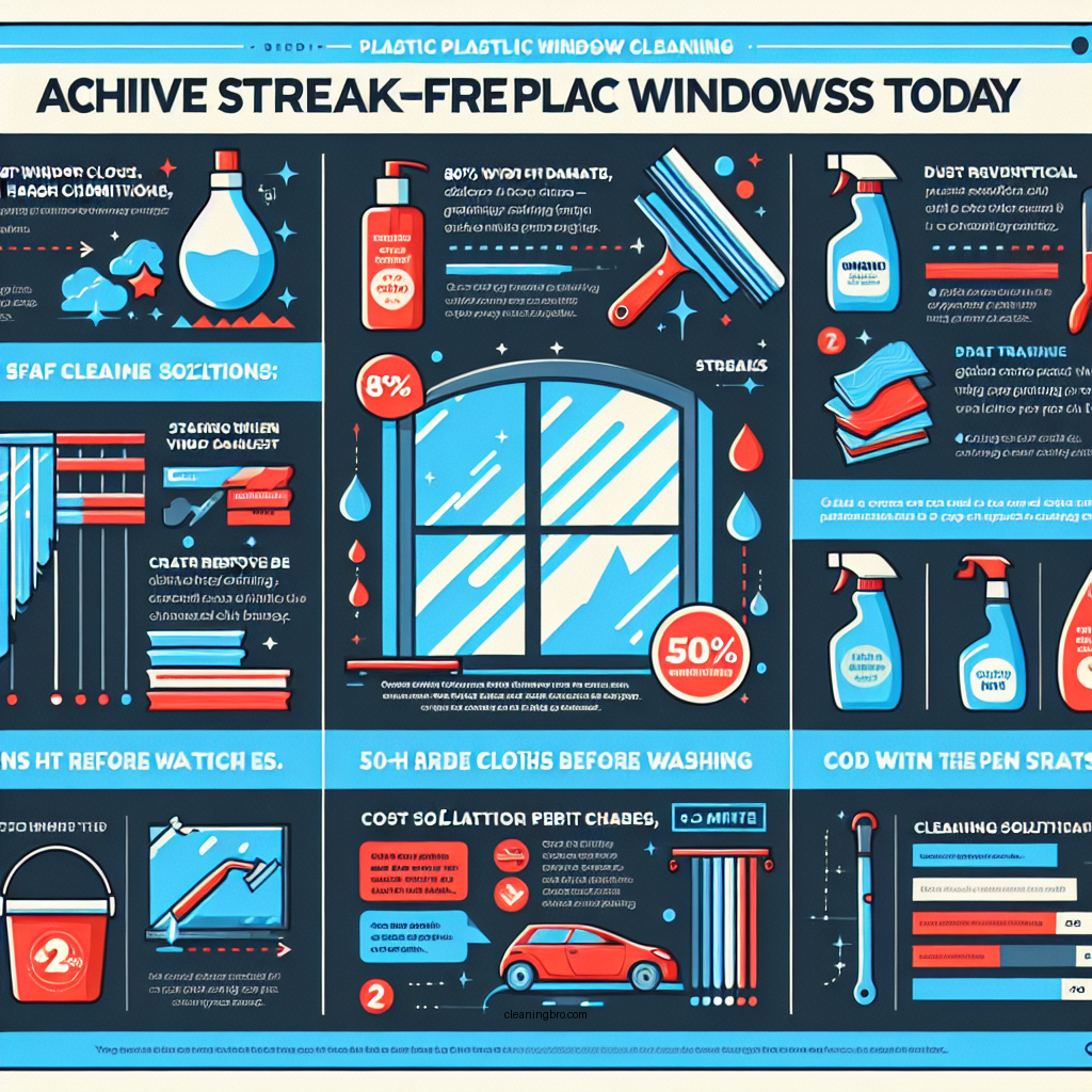 how to clean plastic windows - Data Infographic and Statistics