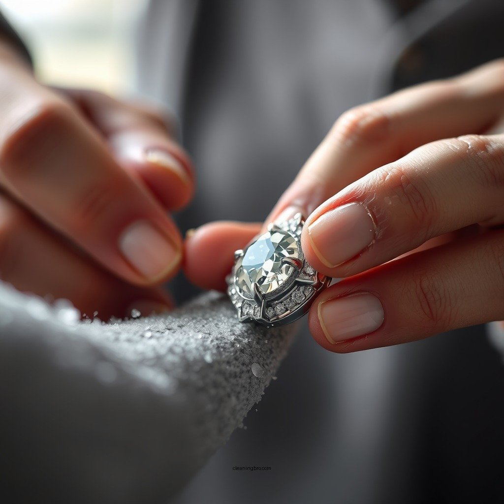 Step-by-Step Cleaning Process - how to clean platinum jewelry