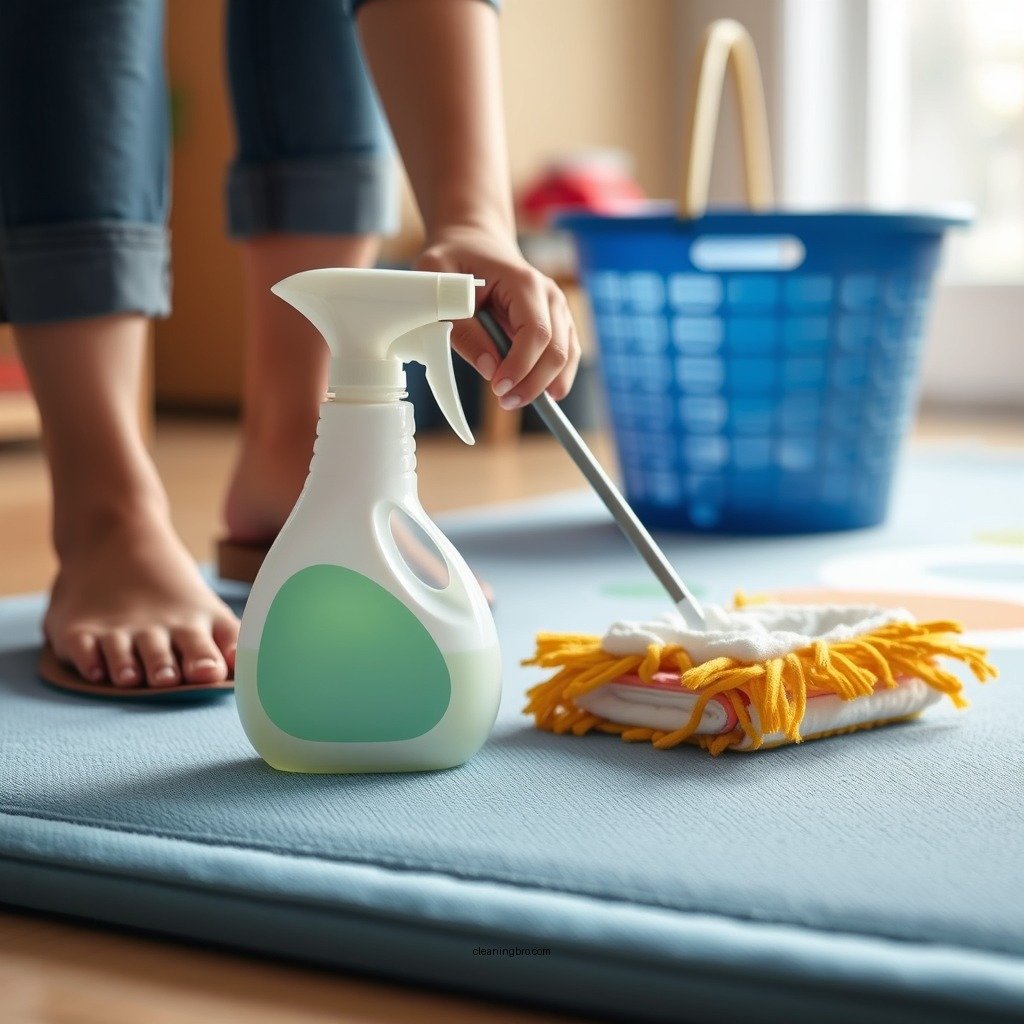 Basic Cleaning Supplies You’ll Need - how to clean play mats