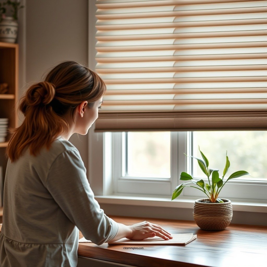 Dusting Your Pleated Blinds - how to clean pleated blinds