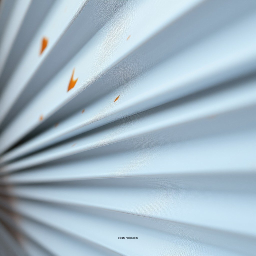 Spot Cleaning Stains - how to clean pleated blinds