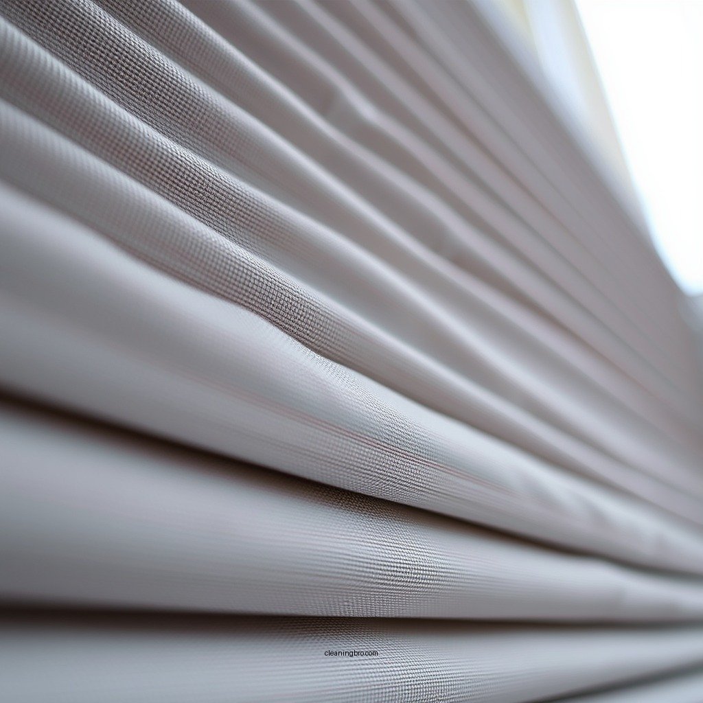 Deep Cleaning Techniques - how to clean pleated cloth blinds