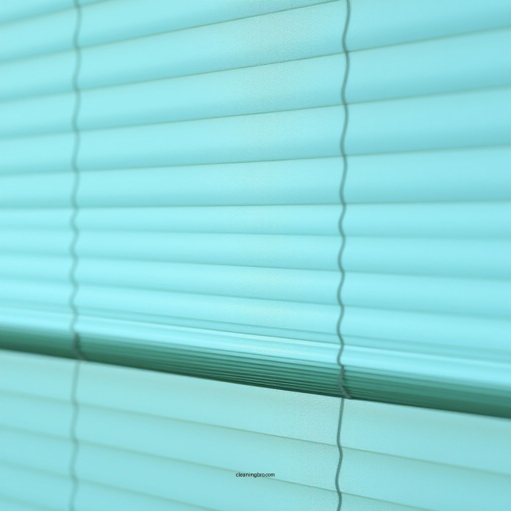 Regular Dusting Techniques - how to clean pleated fabric blinds