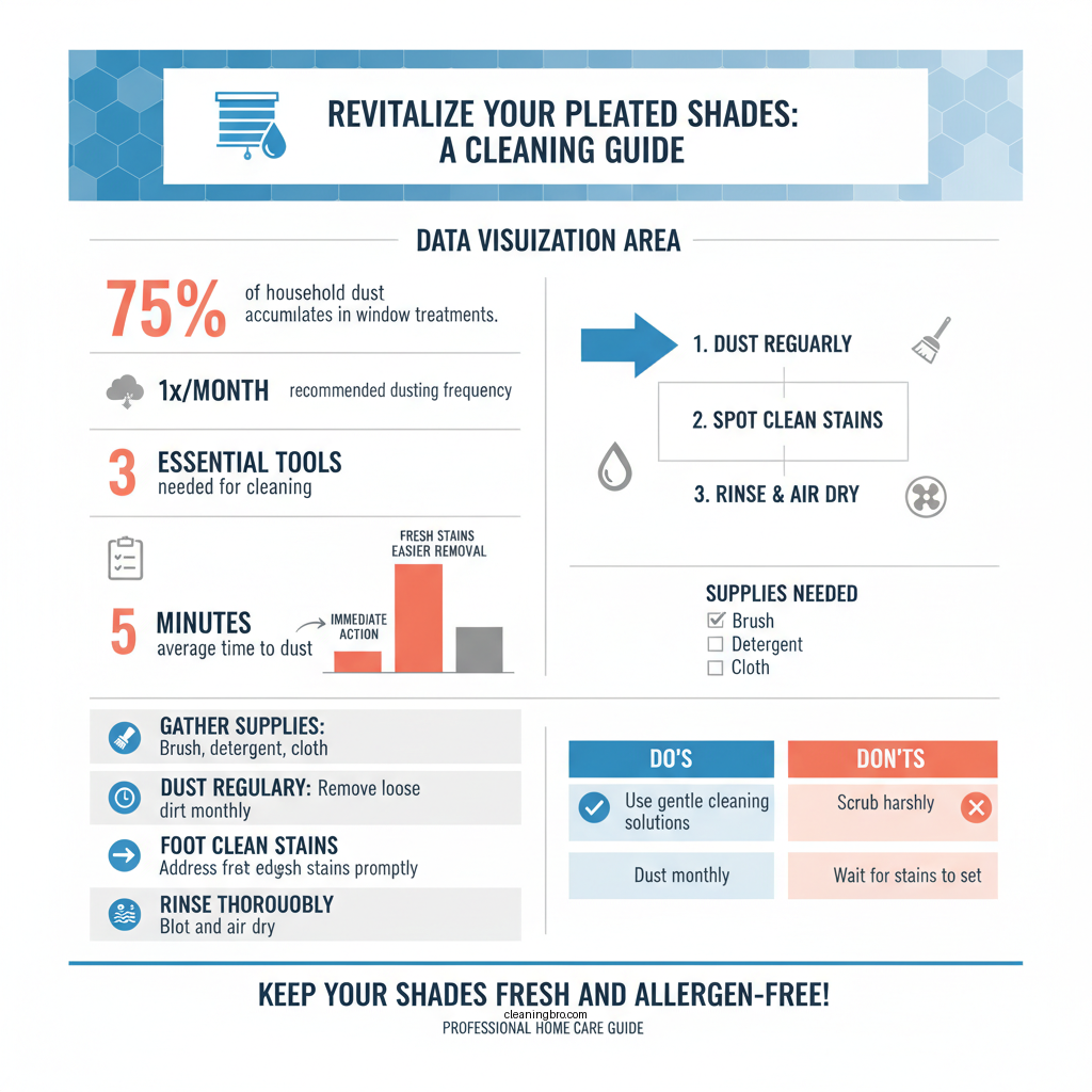 how to clean pleated fabric window shades - Data Infographic and Statistics