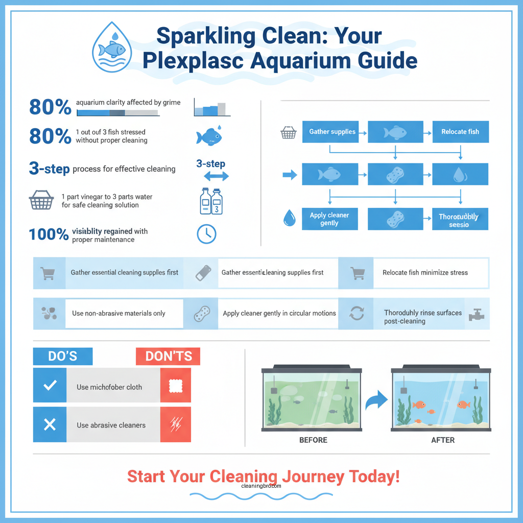 how to clean plexiglass aquarium - Data Infographic and Statistics