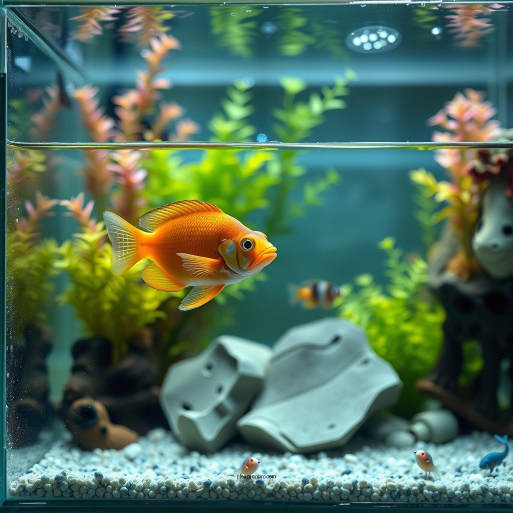 Prepare Your Aquarium for Cleaning - how to clean plexiglass aquarium