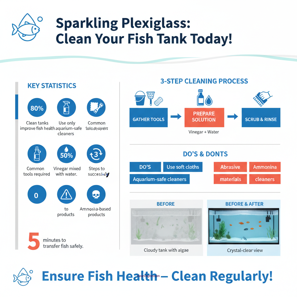 how to clean plexiglass fish tank - Data Infographic and Statistics