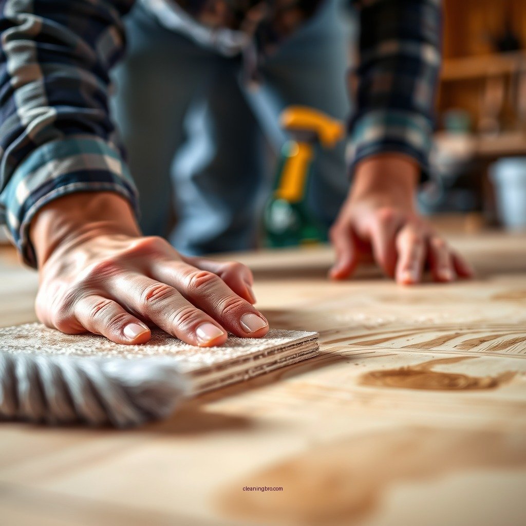 Basic Cleaning Steps - how to clean plywood