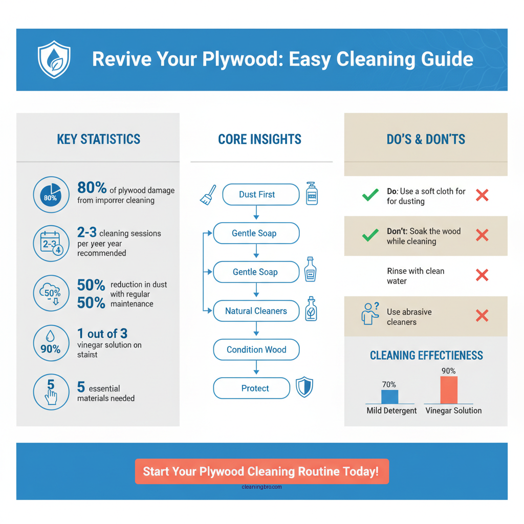 how to clean plywood - Data Infographic and Statistics