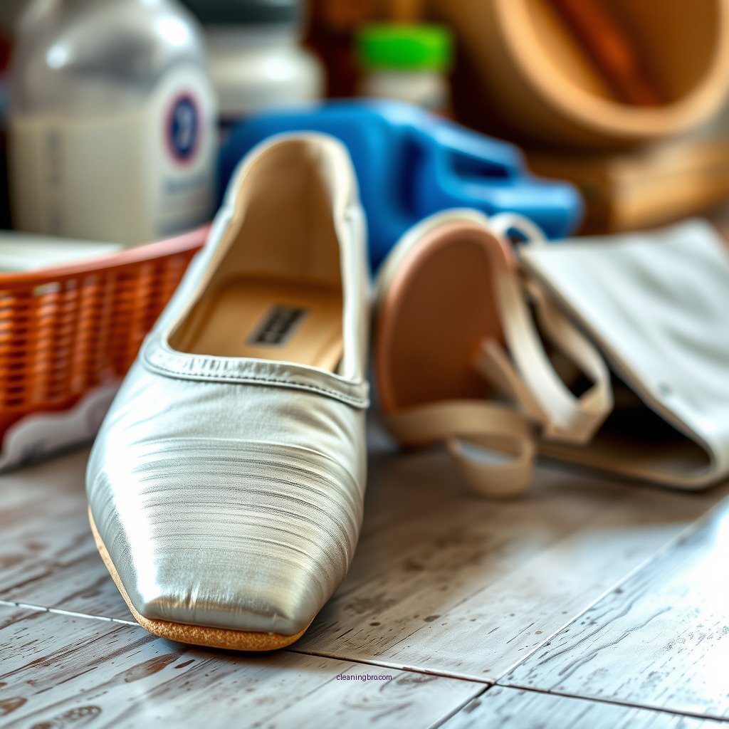 Gather Necessary Supplies - how to clean pointe shoes