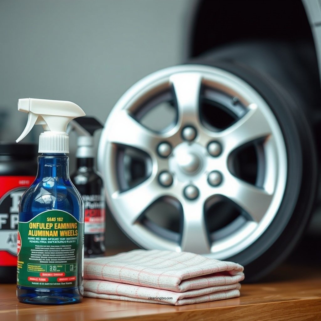 Essential Cleaning Supplies - how to clean polished aluminum wheels