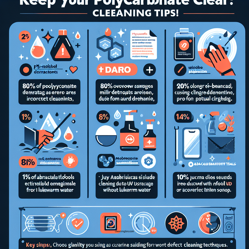 how to clean polycarbonate - Data Infographic and Statistics