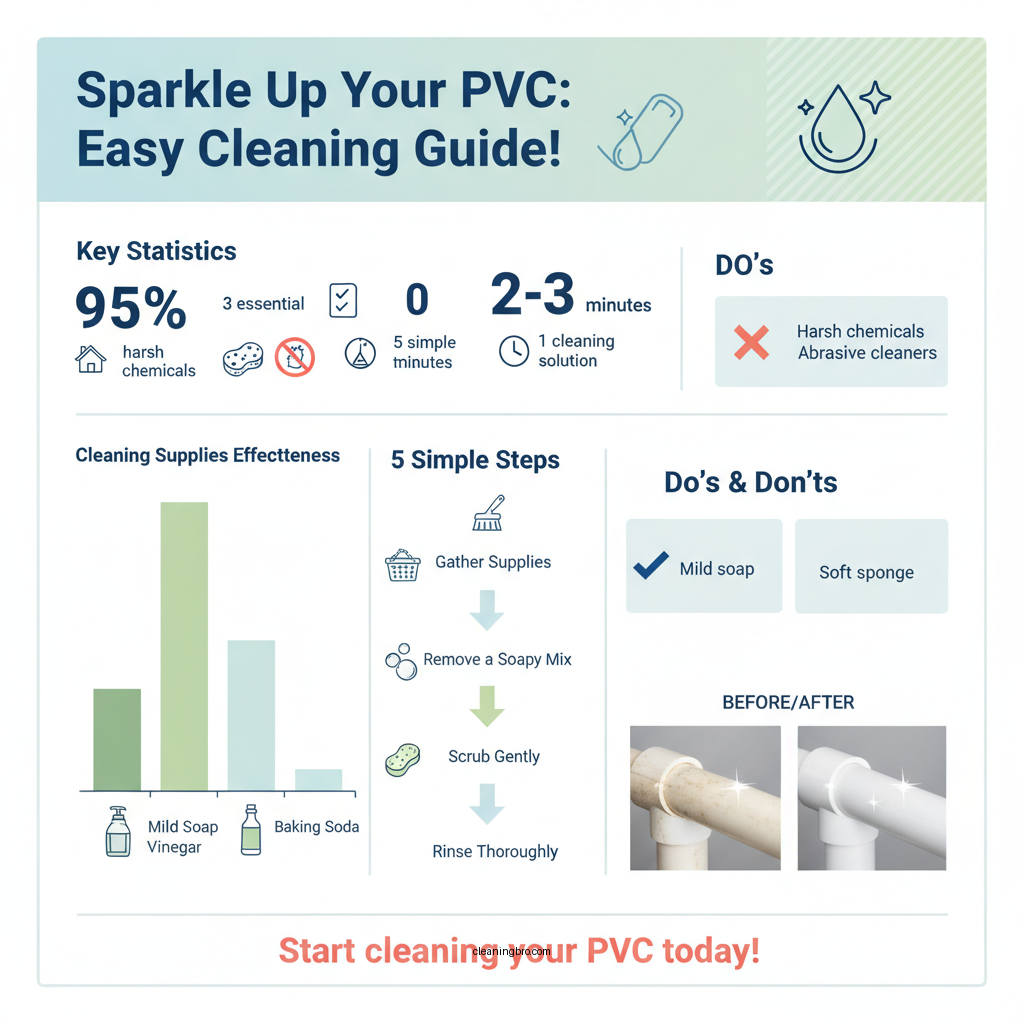 how to clean polyvinyl chloride - Data Infographic and Statistics
