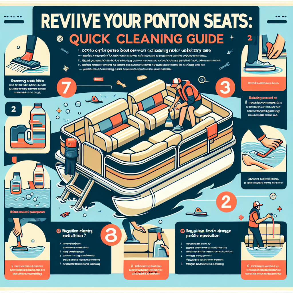 how to clean pontoon boat seats - Data Infographic and Statistics