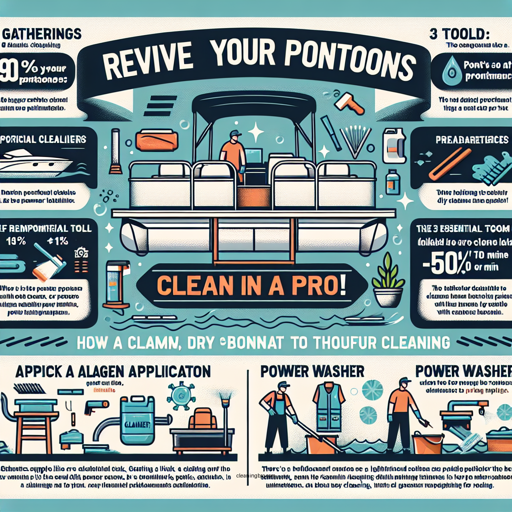 how to clean pontoons on a pontoon boat - Data Infographic and Statistics