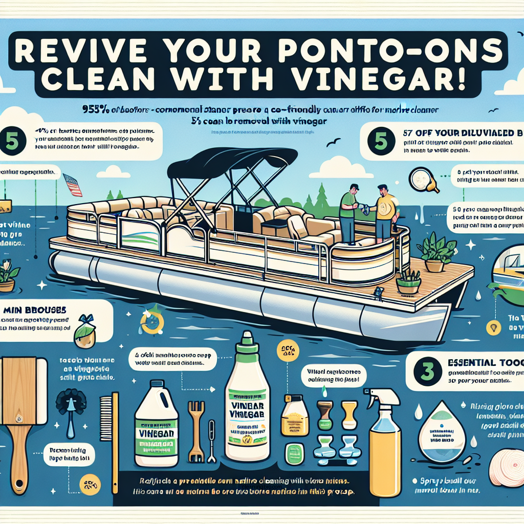how to clean pontoons with vinegar - Data Infographic and Statistics