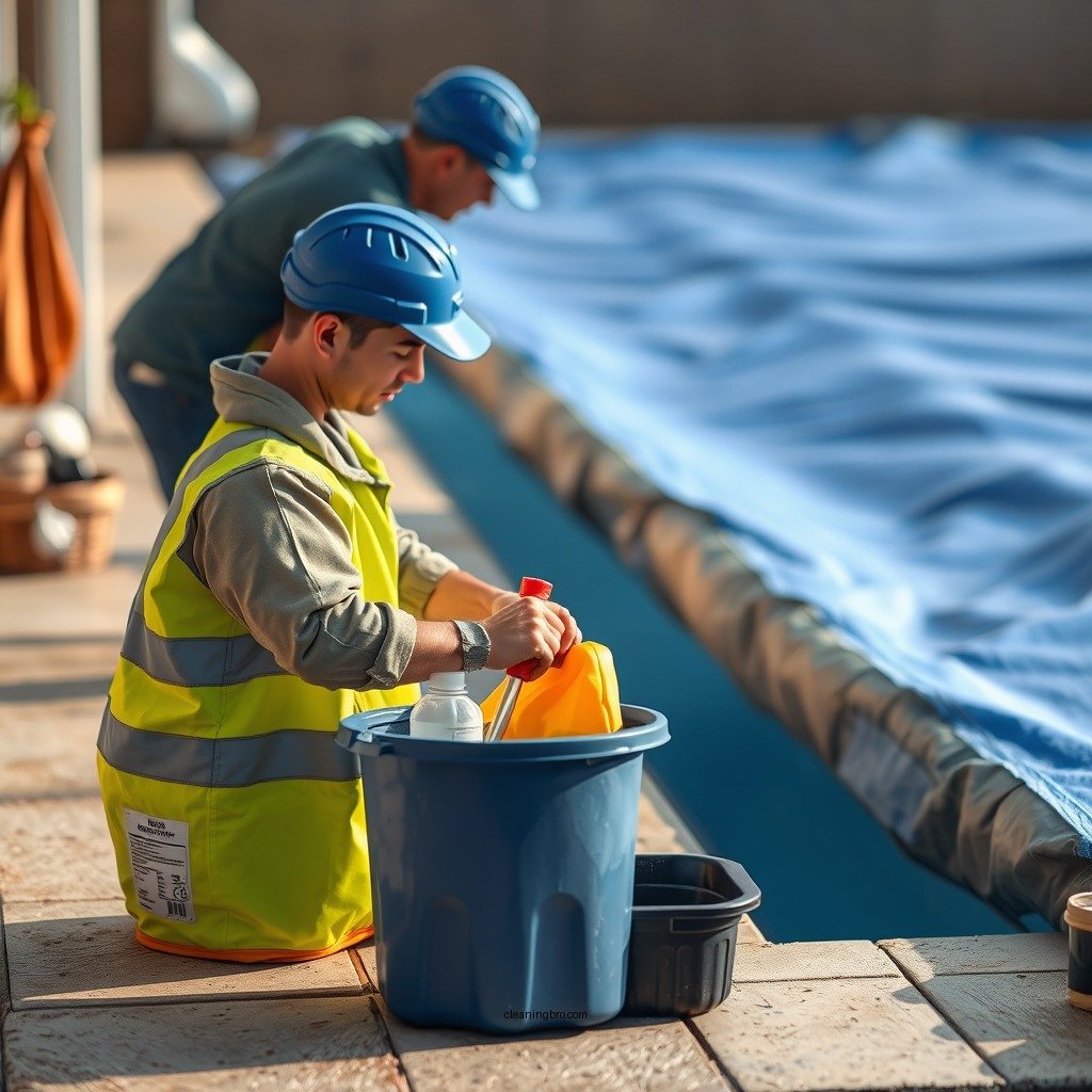 Gather Necessary Supplies - how to clean pool cover
