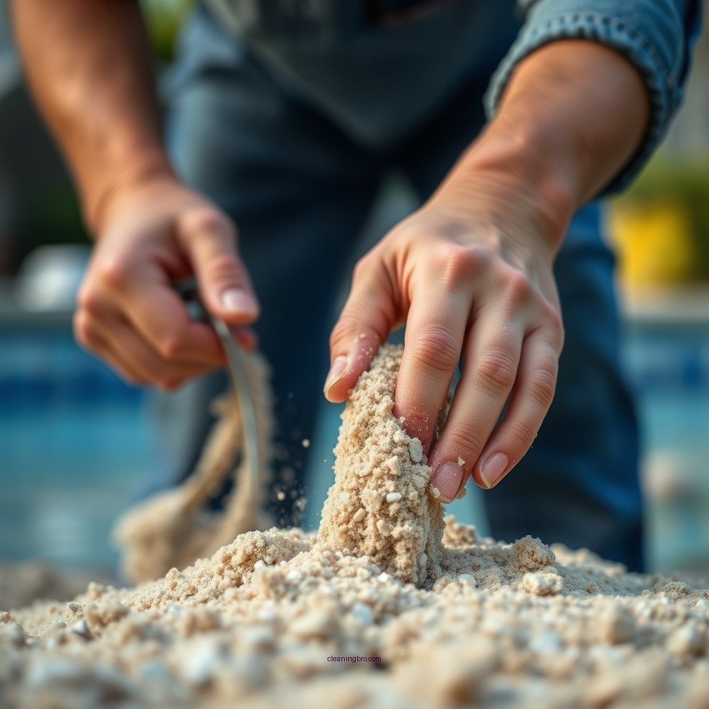 Step-by-Step Cleaning Process - how to clean pool filter sand