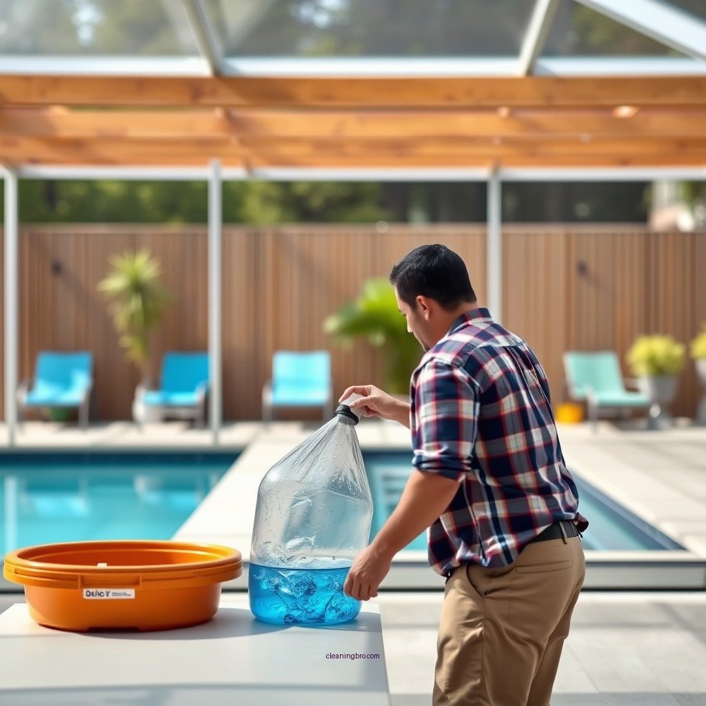 Prepare the Area - how to clean pool screen enclosure