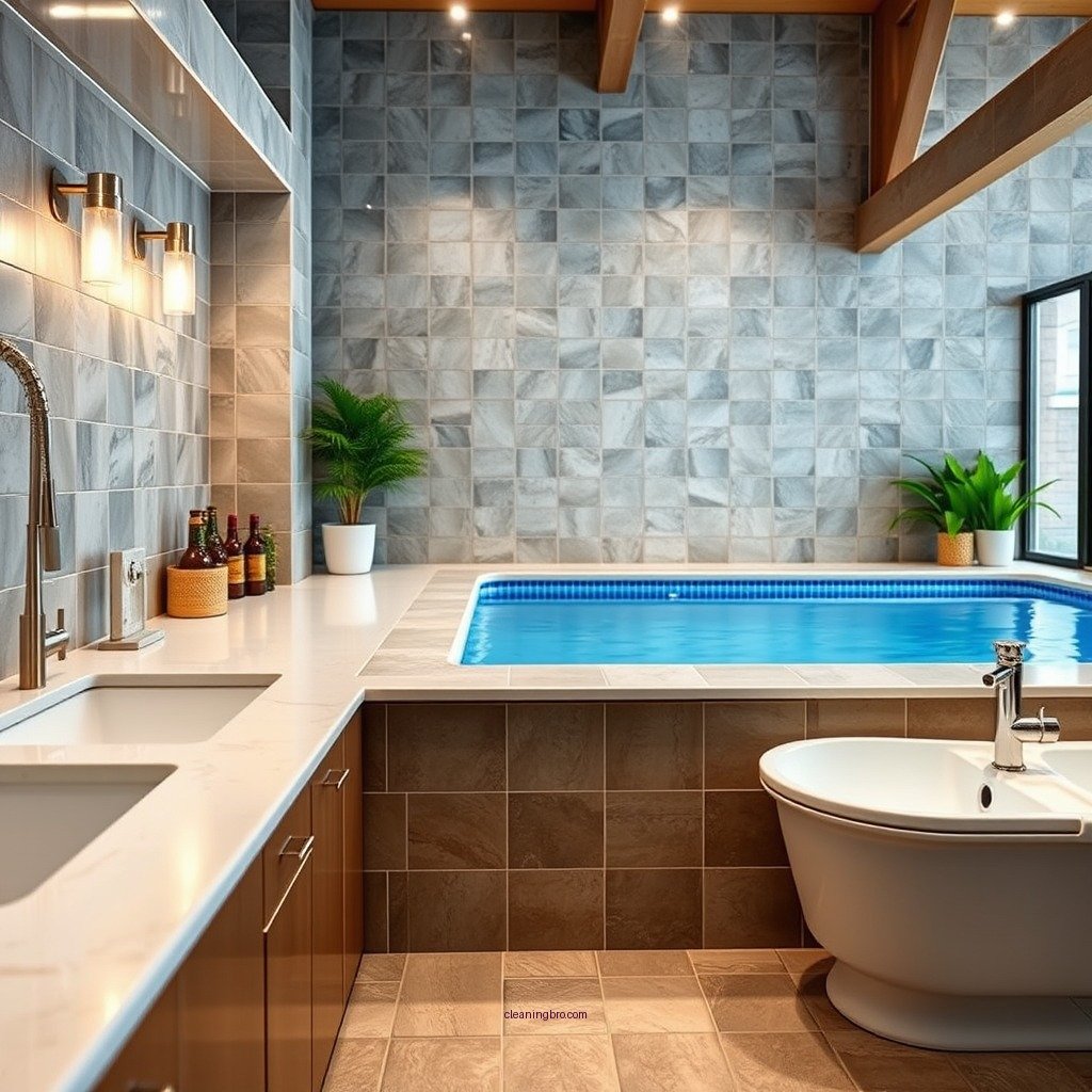 Understanding Pool Tile Grout - how to clean pool tile grout