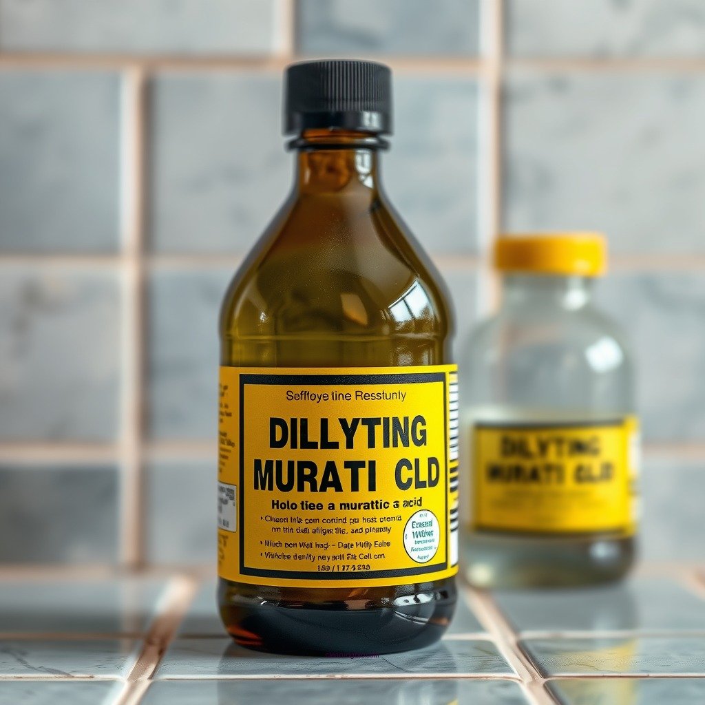Diluting Muriatic Acid - how to clean pool tile with muriatic acid