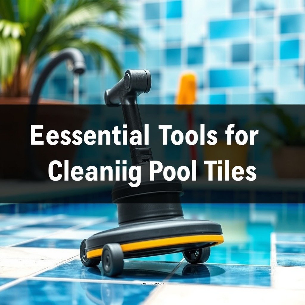 Essential Tools for Cleaning Pool Tiles - how to clean pool tiles