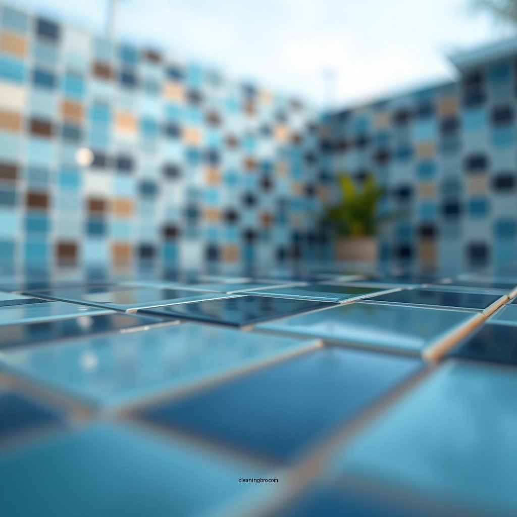 Understanding Pool Tile Materials - how to clean pool tiles