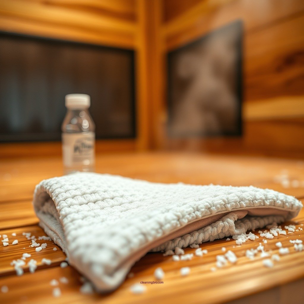 Clean the Interior Surfaces - how to clean portable steam sauna