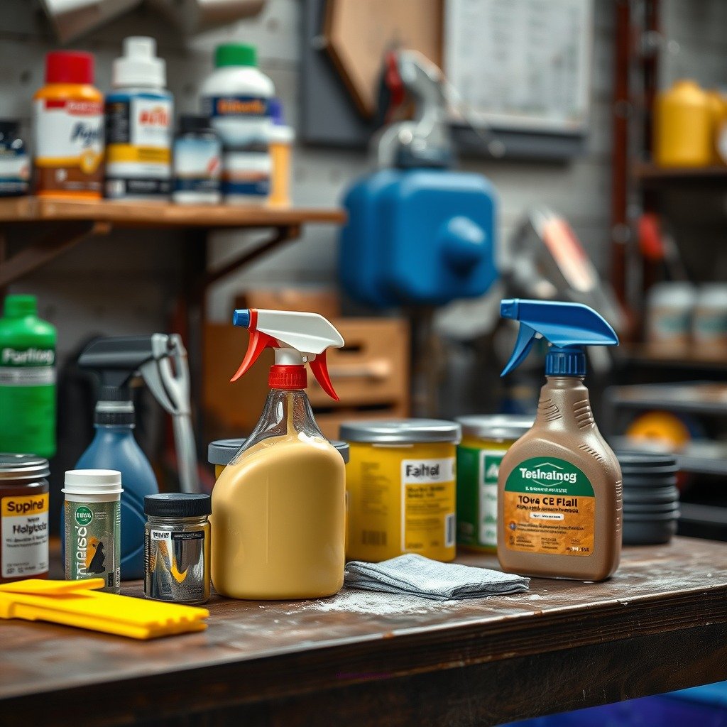 Essential Cleaning Supplies - how to clean powder coated metal