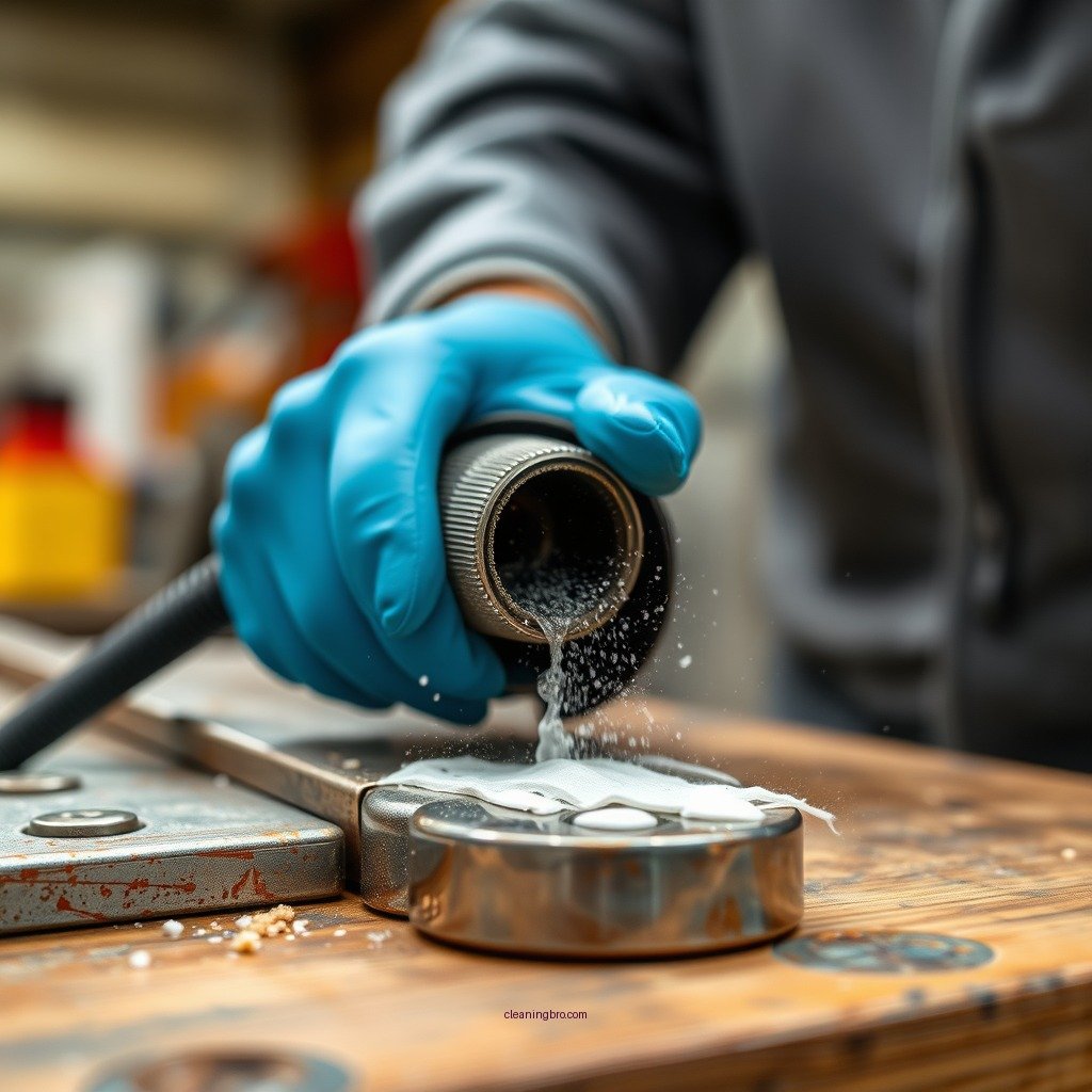 Step-by-Step Cleaning Process - how to clean powder coated metal