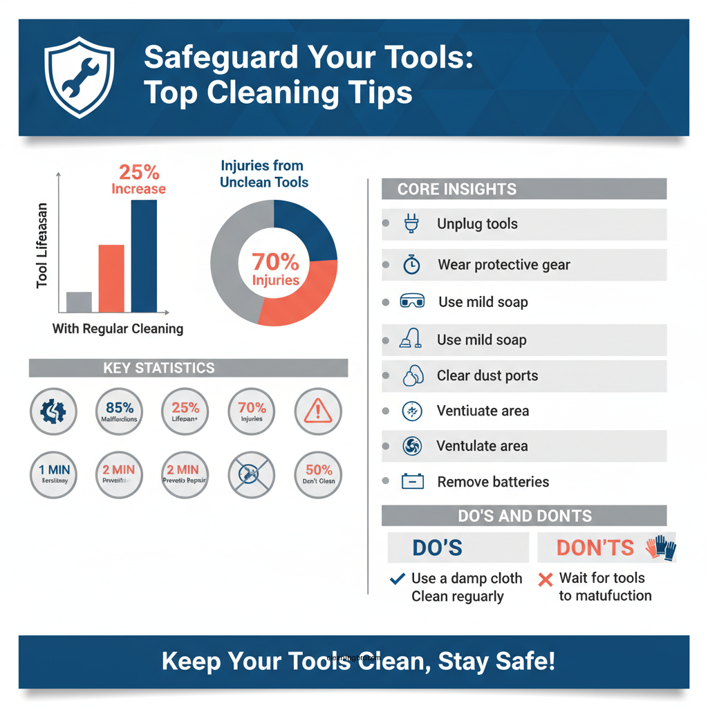 how to clean power tools - Data Infographic and Statistics