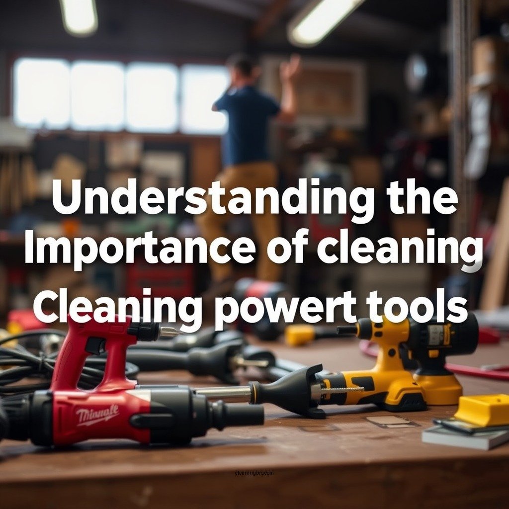 Understanding the Importance of Cleaning Power Tools - how to clean power tools