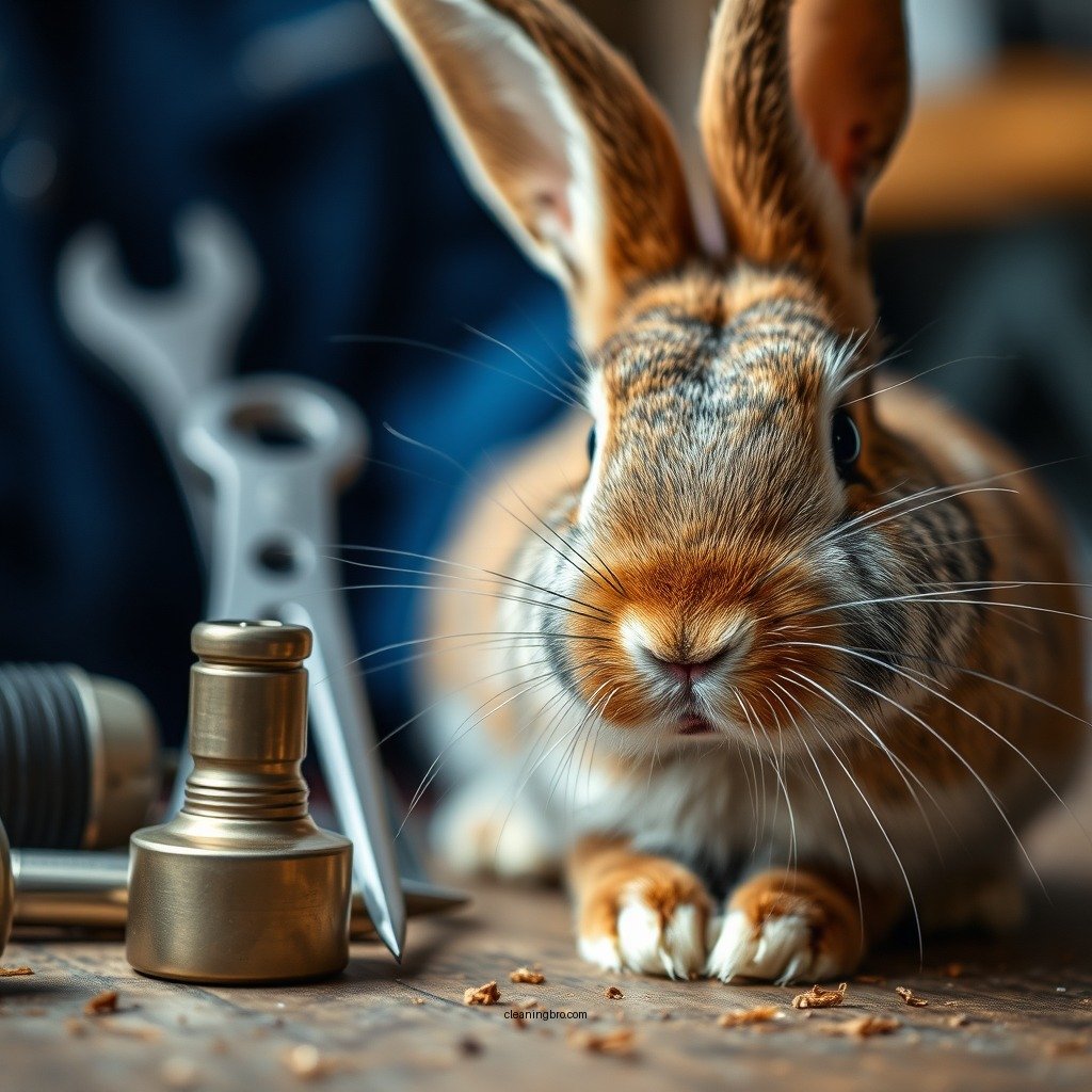 Tools Needed for Cleaning - how to clean rabbit scent glands