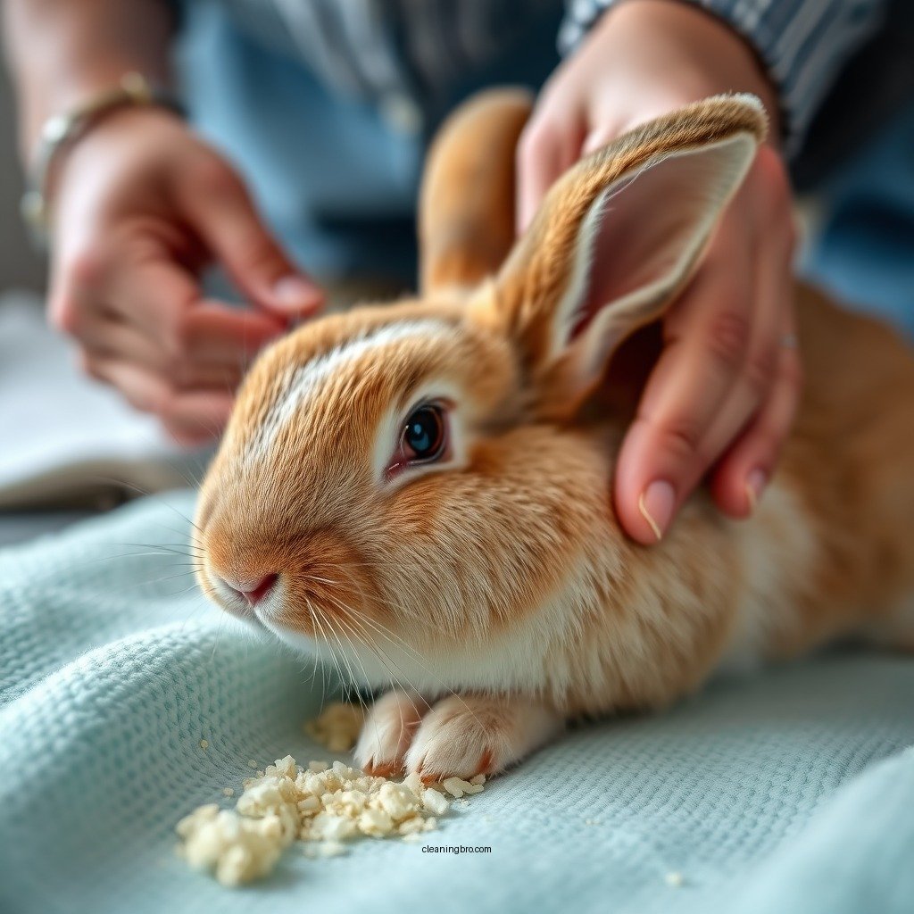 Step-by-Step Cleaning Process - how to clean rabbits feet urine