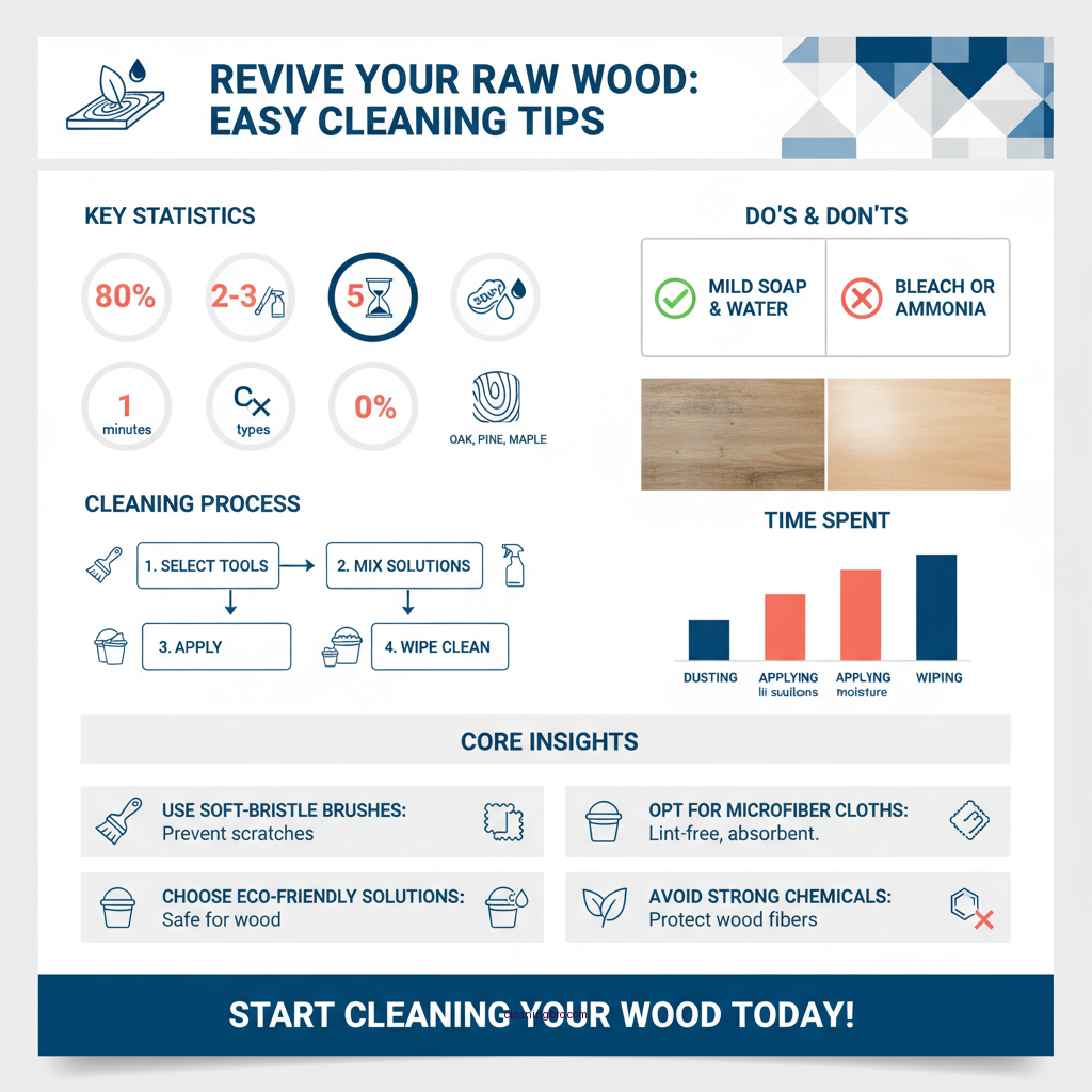 how to clean raw wood - Data Infographic and Statistics