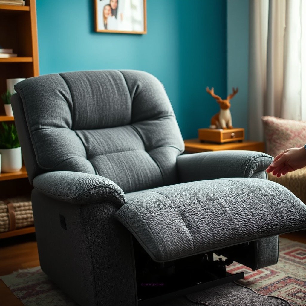 Preparing for Cleaning - how to clean recliner fabric