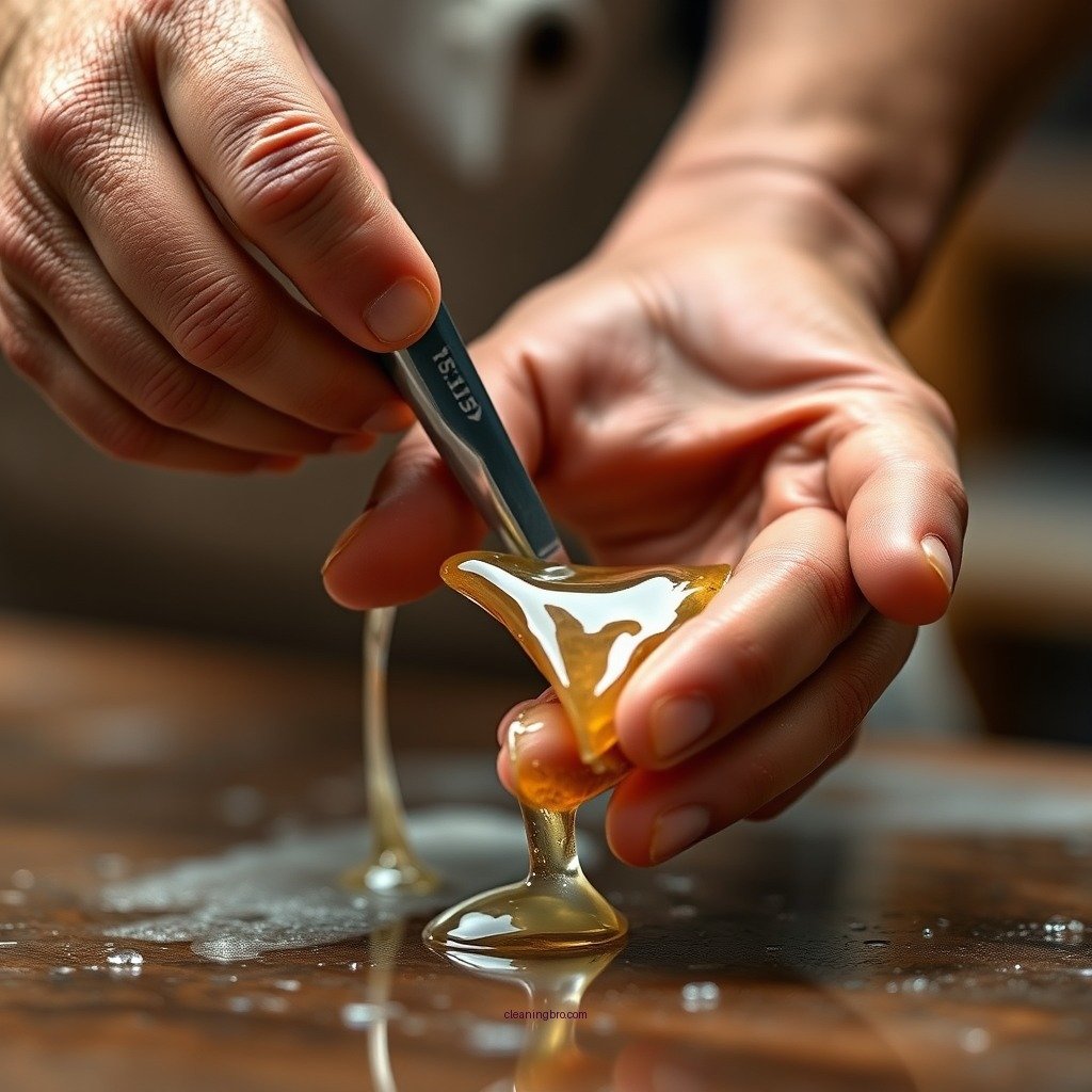 Step-by-Step Cleaning Method - how to clean resin off hands