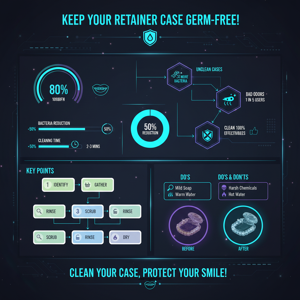 how to clean retainer case - Data Infographic and Statistics