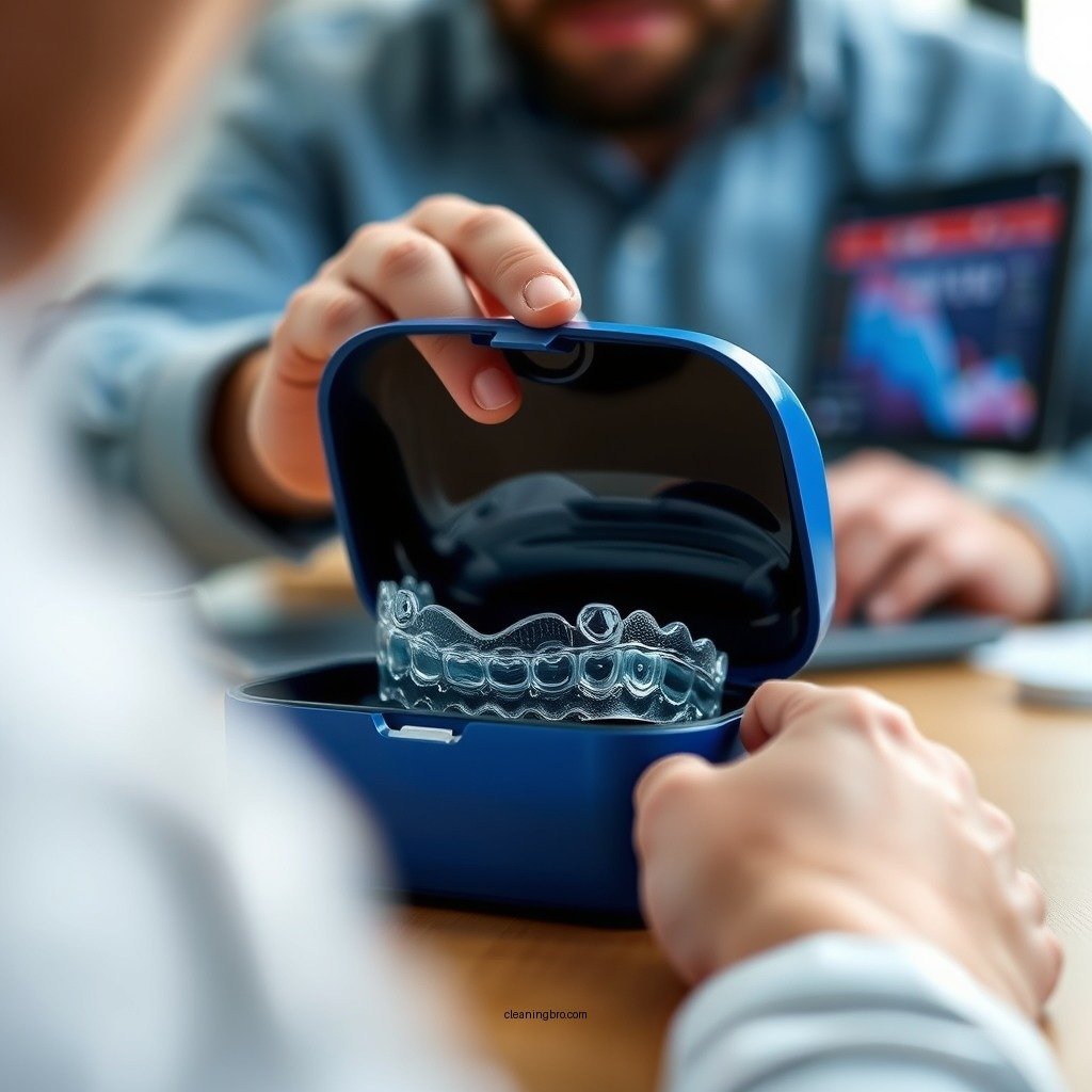 Step-by-Step Cleaning Process - how to clean retainer case