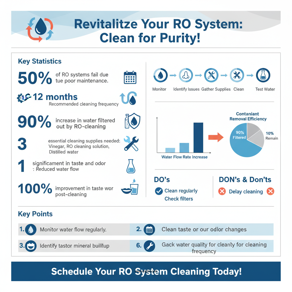 how to clean reverse osmosis system - Data Infographic and Statistics