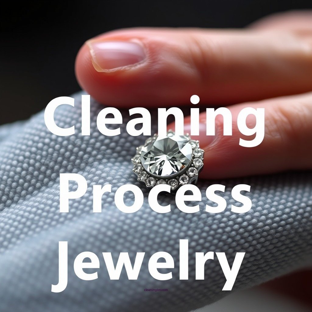 Step-by-Step Cleaning Process - how to clean rhodium plated jewelry