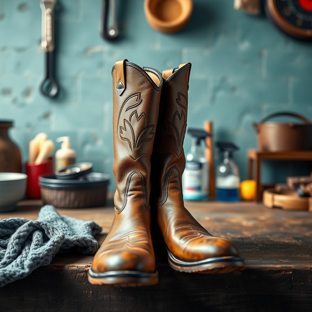 Gather Your Cleaning Supplies - how to clean riding boots