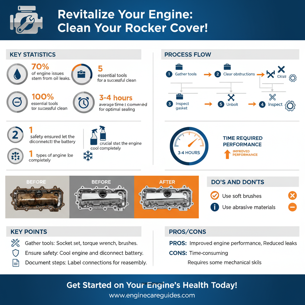 how to clean rocker cover - Data Infographic and Statistics