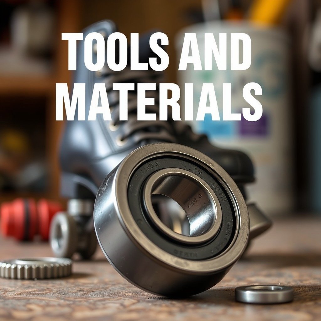 Tools and Materials Needed - how to clean roller skate bearings