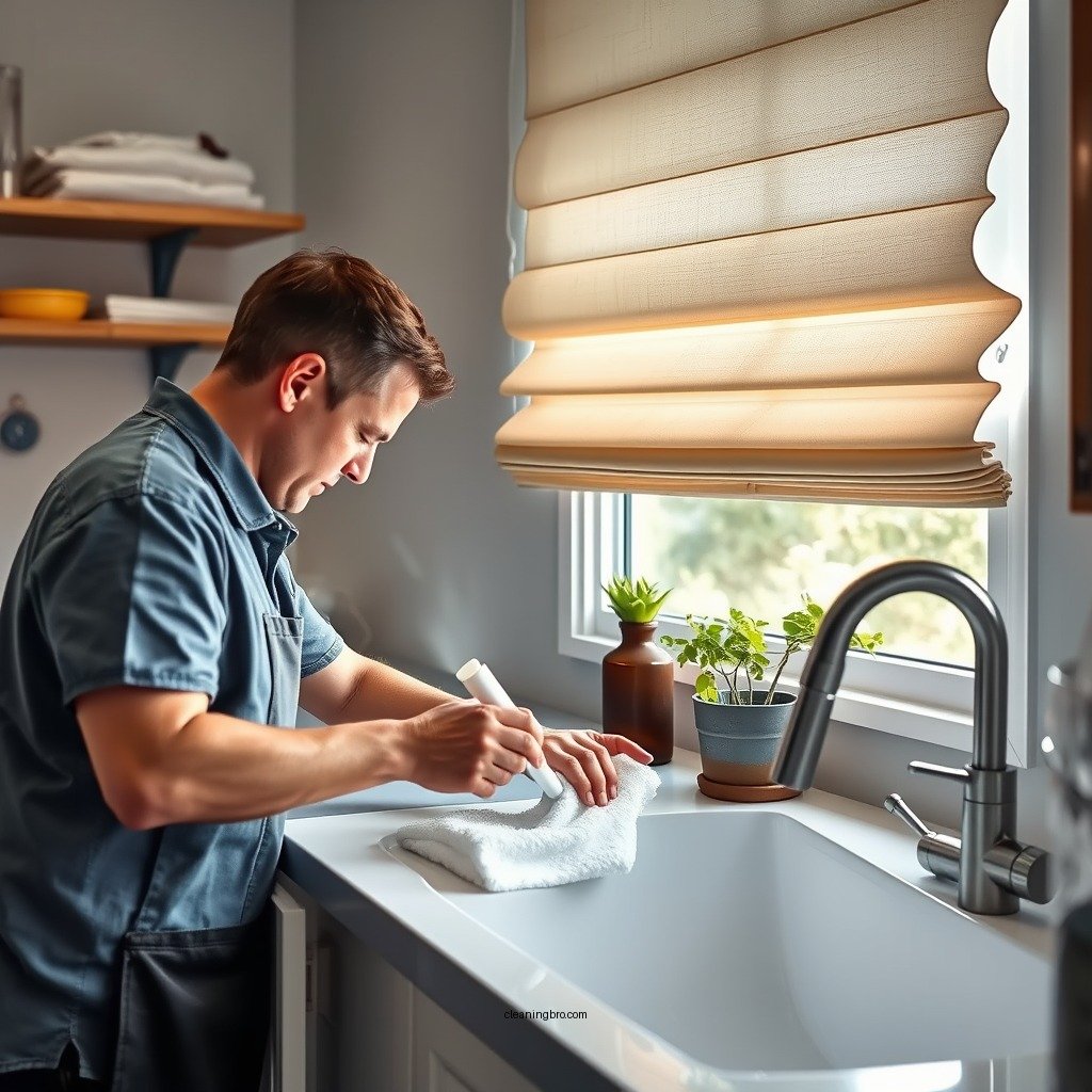Deep Cleaning Techniques - how to clean roman shades
