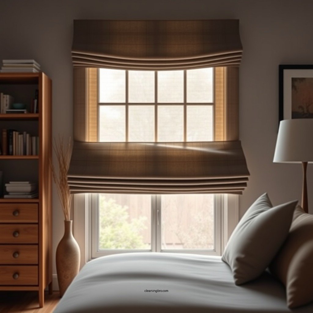 Regular Dusting and Maintenance - how to clean roman shades