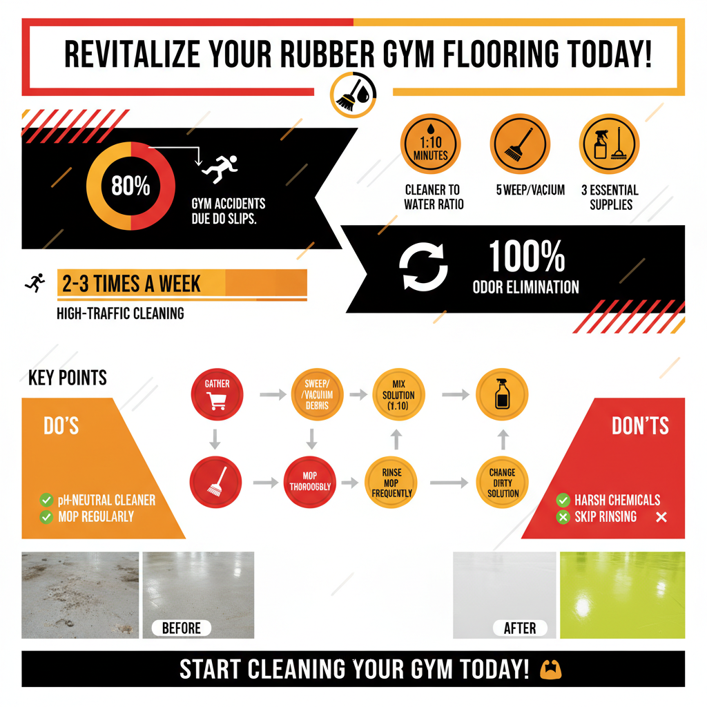 how to clean rubber gym flooring - Data Infographic and Statistics