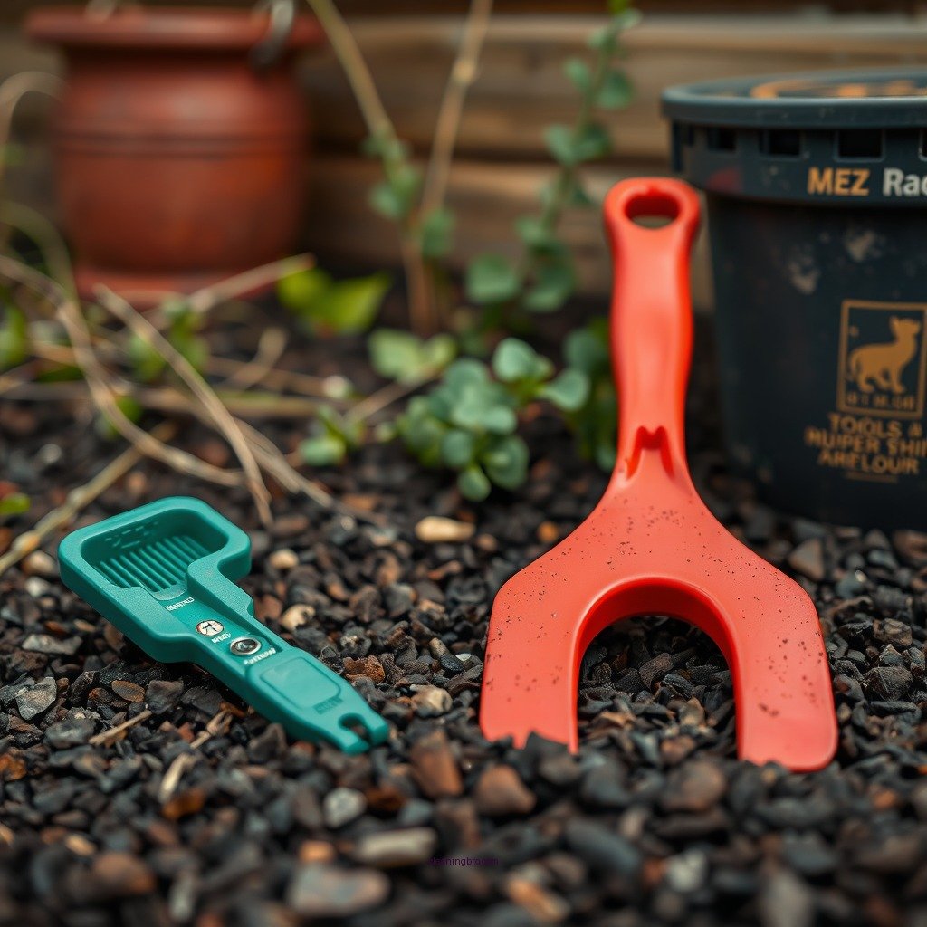 Tools and Materials Needed - how to clean rubber mulch