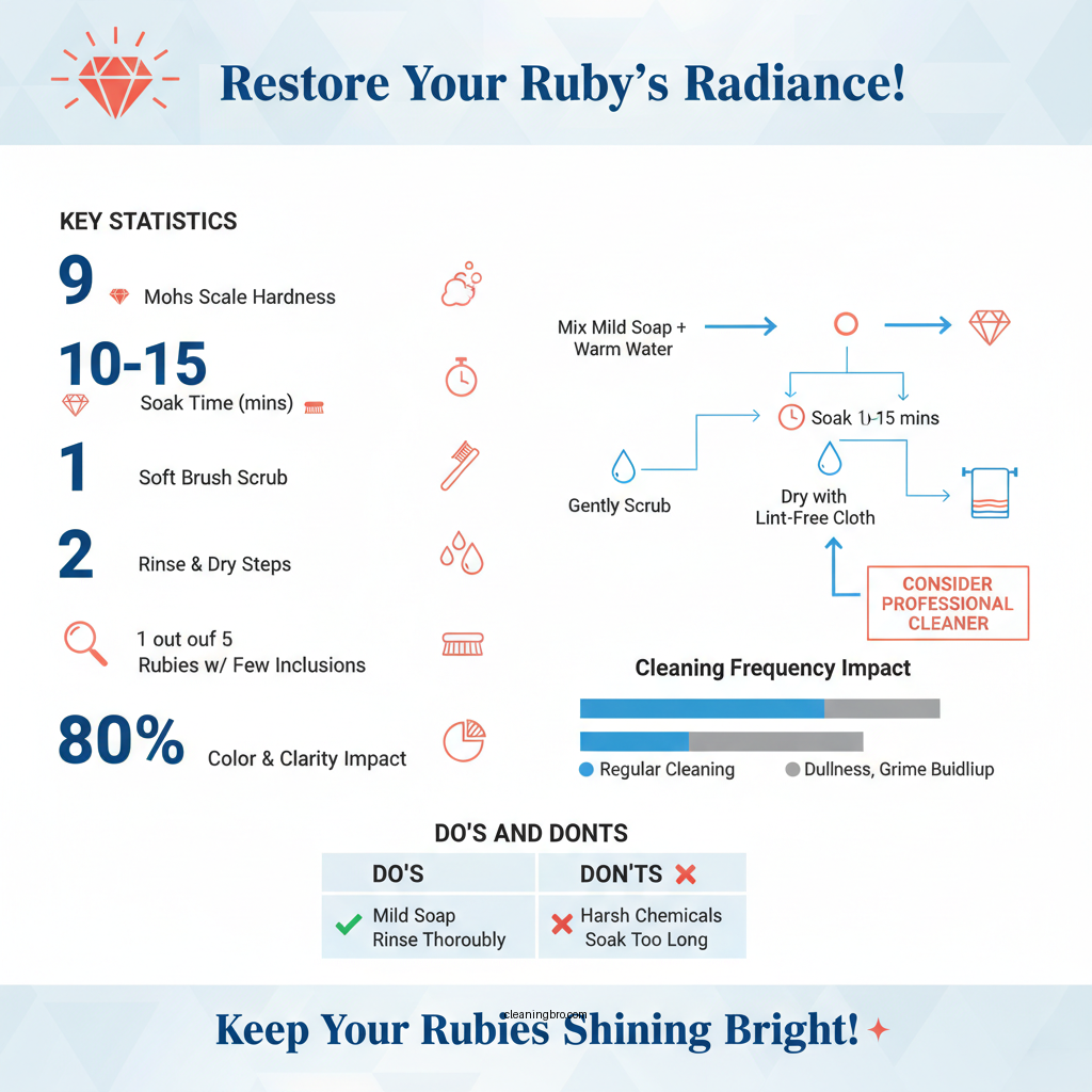 how to clean ruby - Data Infographic and Statistics