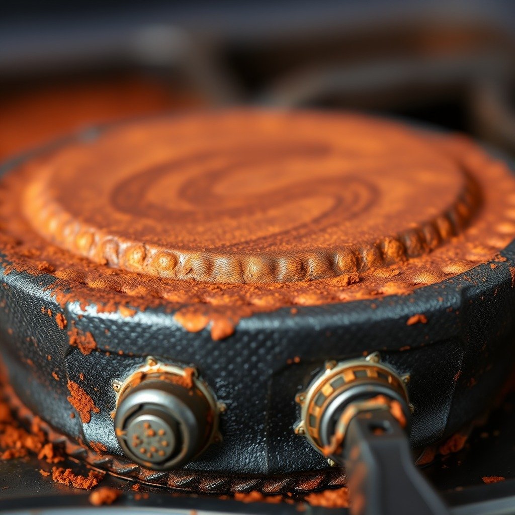 Apply the Rust Removal Solution - how to clean rust from cast iron stove